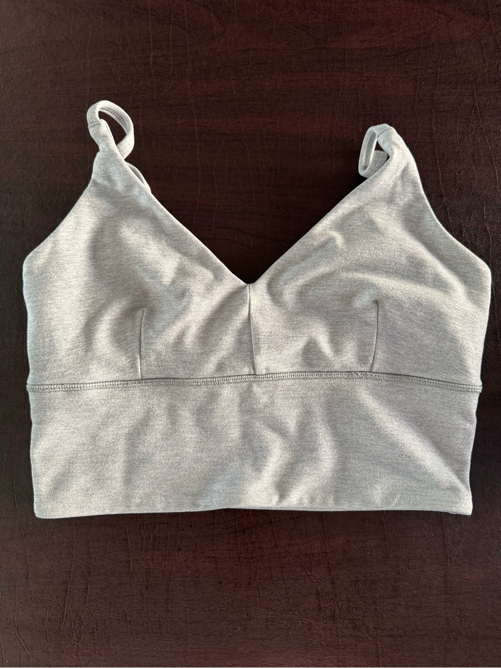 Lululemon Everyday Comfort Bralette - Light Gray. No pads. Approx size 6.